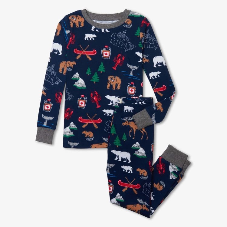 Little Blue House by Hatley Kids True North | Pajama Set