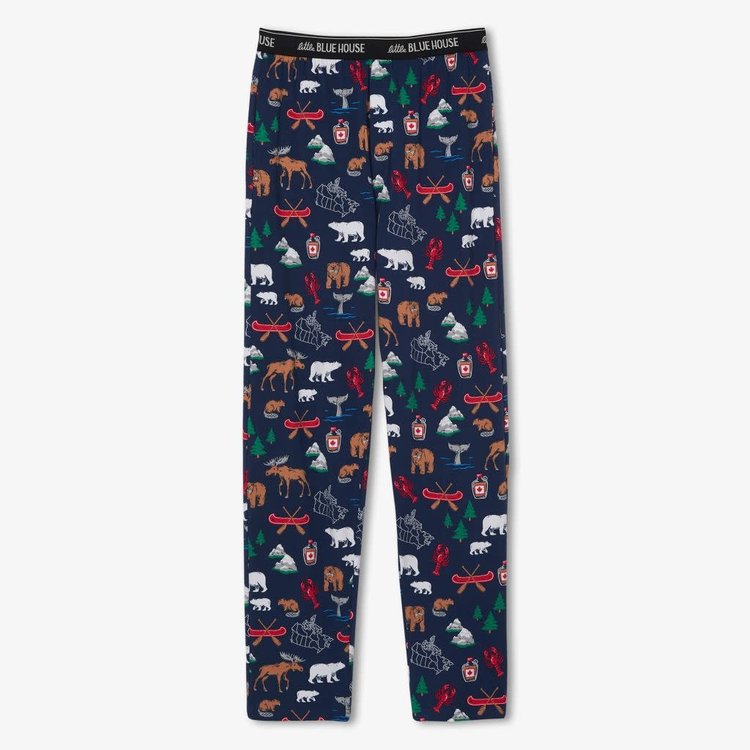Little Blue House by Hatley True North | Jersey Pajama Pants