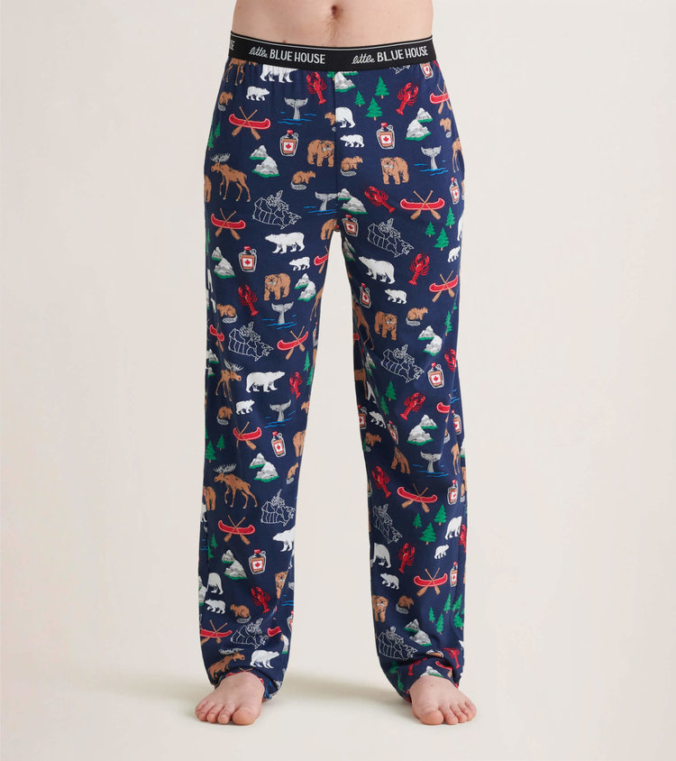 Little Blue House by Hatley True North | Jersey Pajama Pants