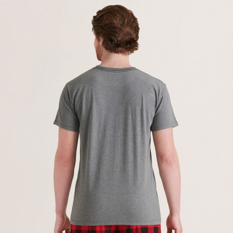 Little Blue House by Hatley Red Plaid Bear | Tee