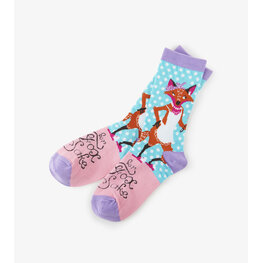 Little Blue House by Hatley For Fox Sake | Crew Socks