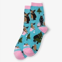 Little Blue House by Hatley Life in the Wild | Crew Socks