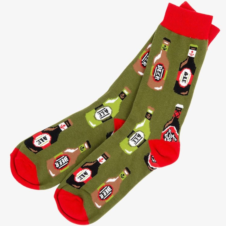 Little Blue House by Hatley Beer Bottles | Crew Socks