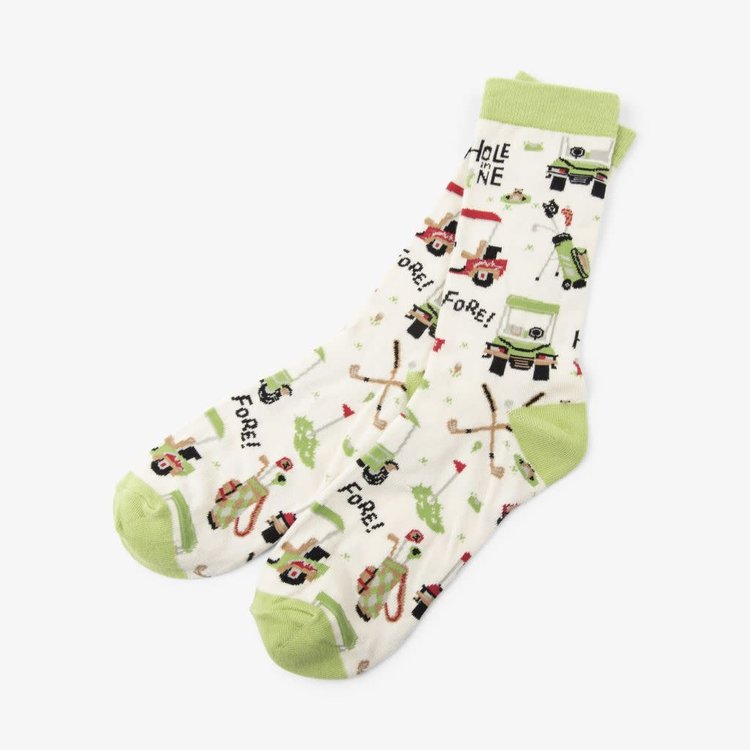 Little Blue House by Hatley Golf | Crew Socks