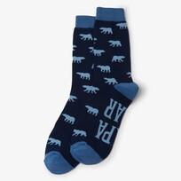 Little Blue House by Hatley Papa Bear | Crew Socks