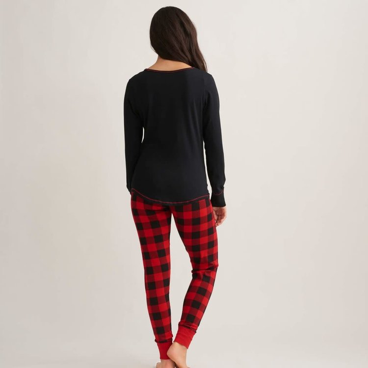 Little Blue House by Hatley Buffalo Plaid | Jersey Top