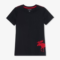 Little Blue House by Hatley Moose on Red | Pajama Tee