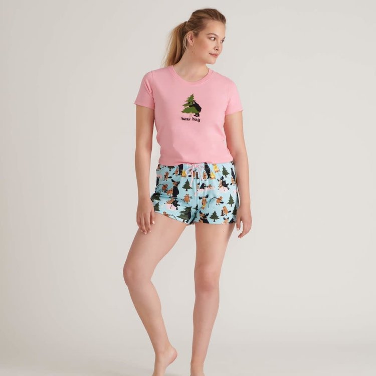 Little Blue House by Hatley Life in the Wild | Sleep Shorts