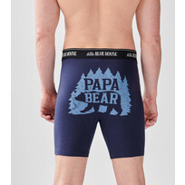 Little Blue House by Hatley Woods Papa Bear | Boxer Briefs