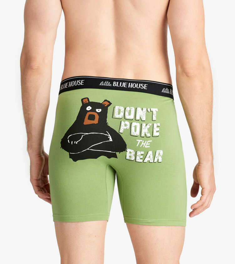 Little Blue House by Hatley Don't Poke the Bear | Boxer Briefs
