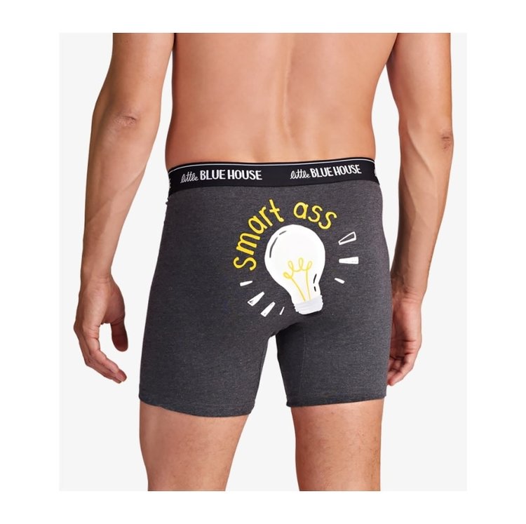 Little Blue House by Hatley Smart Ass | Glow in the Dark Boxer Briefs