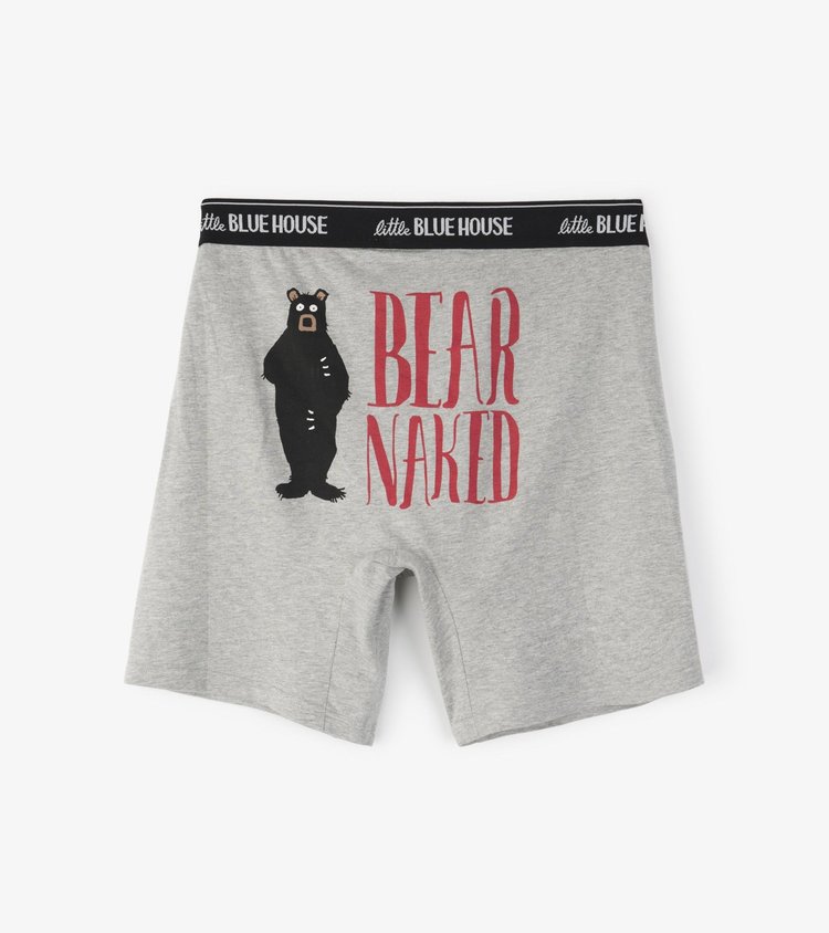 Little Blue House by Hatley Bear Naked | Boxer Briefs