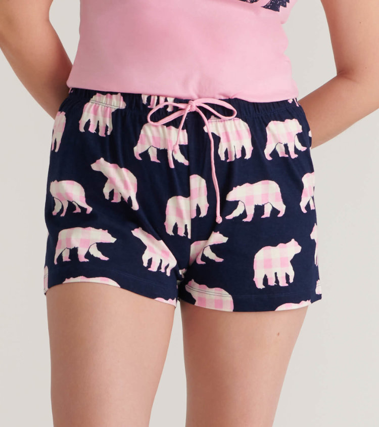 Little Blue House by Hatley Mama Bear | Women's Sleep Shorts