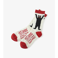 Little Blue House by Hatley Bear Naked | Women's Crew Socks