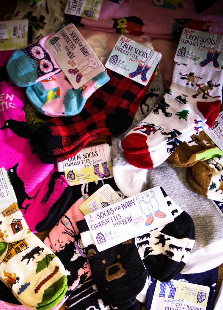 Little Blue House by Hatley Pink Bears | Baby Socks