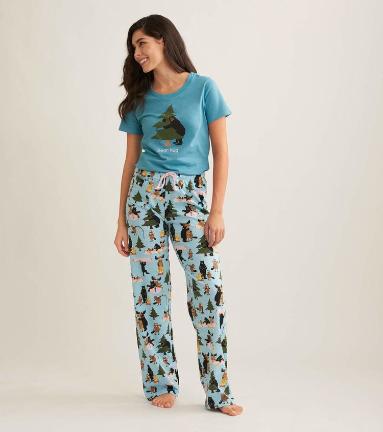 Little Blue House by Hatley Life In The Wild | Jersey Knit Pants