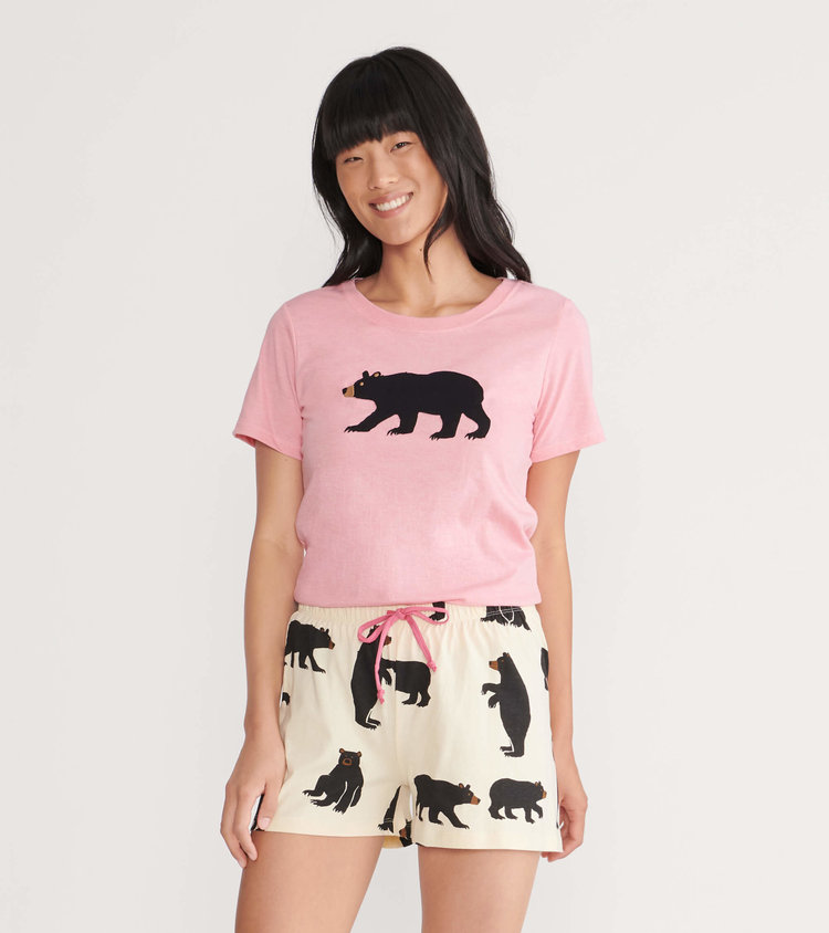 Little Blue House by Hatley Black Bears | Top