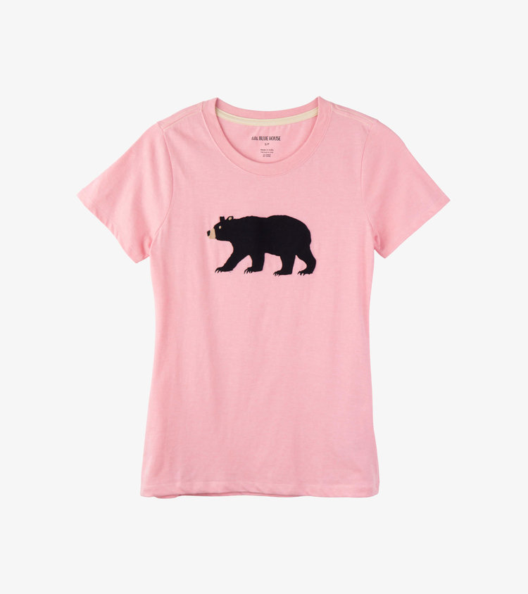 Little Blue House by Hatley Black Bears | Top
