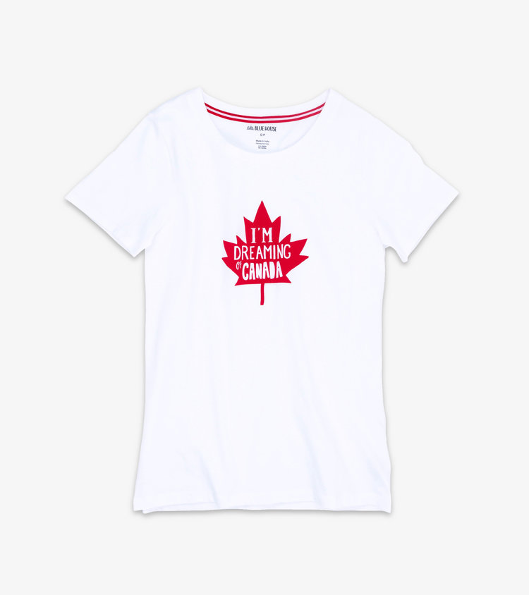 Little Blue House by Hatley I'm Dreaming of Canada | Jersey Tee