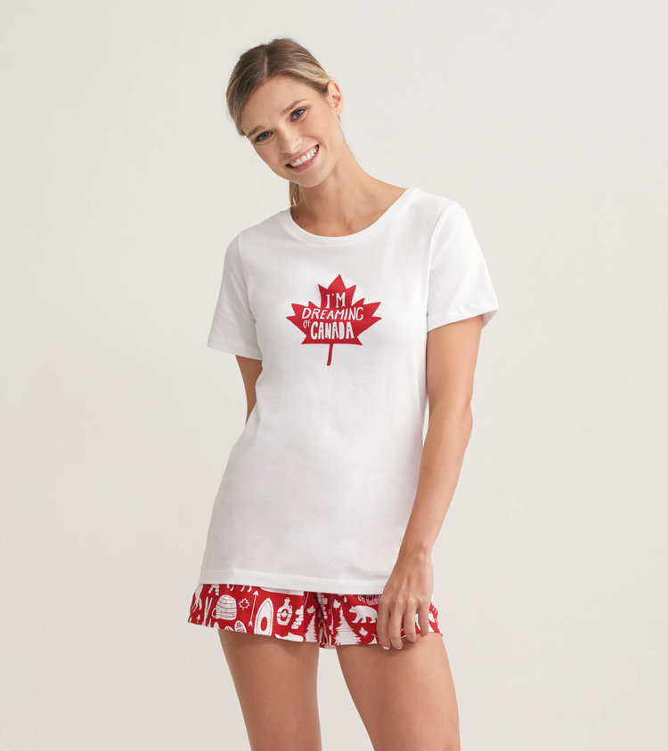 Little Blue House by Hatley I'm Dreaming of Canada | Jersey Tee