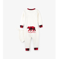 Little Blue House by Hatley Buffalo Plaid | Baby Coverall & Hat