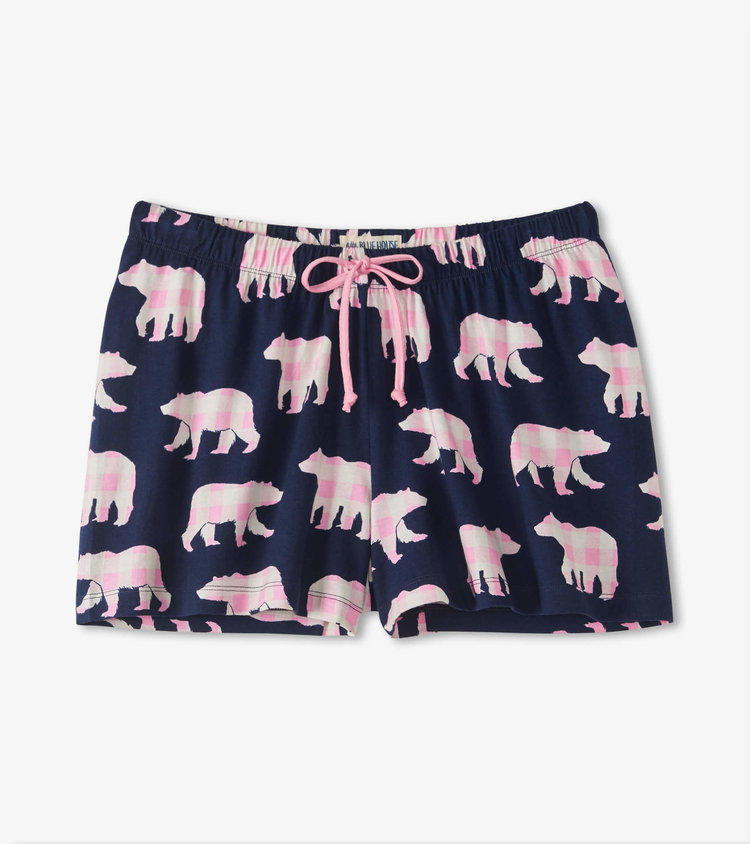 Little Blue House by Hatley Mama Bear | Women's Sleep Shorts
