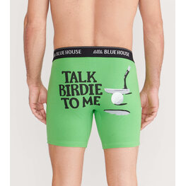 Little Blue House by Hatley Talk Birdie To Me | Boxer Briefs
