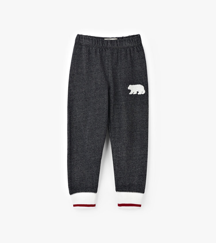 Charcoal Bear | Heritage Joggers