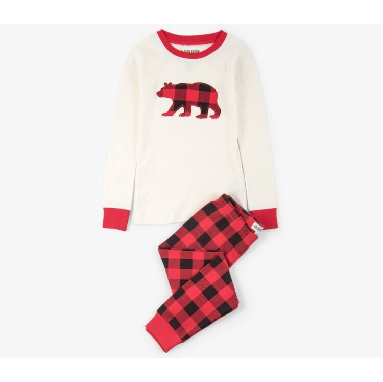 Little Blue House by Hatley Buffalo Plaid | Pajama Set