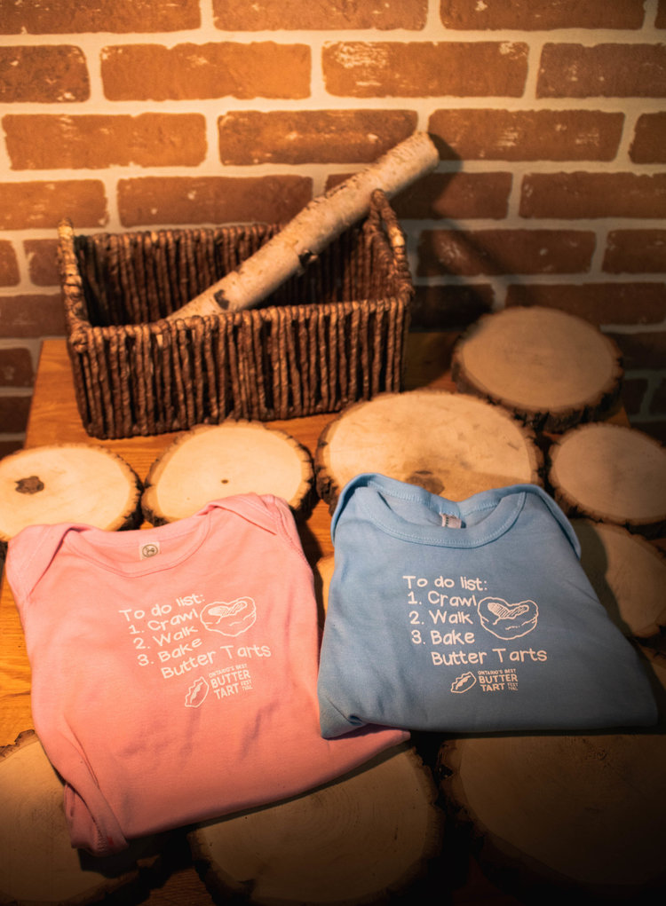 Crawl Walk Bake Butter Tarts | Infant Onesies