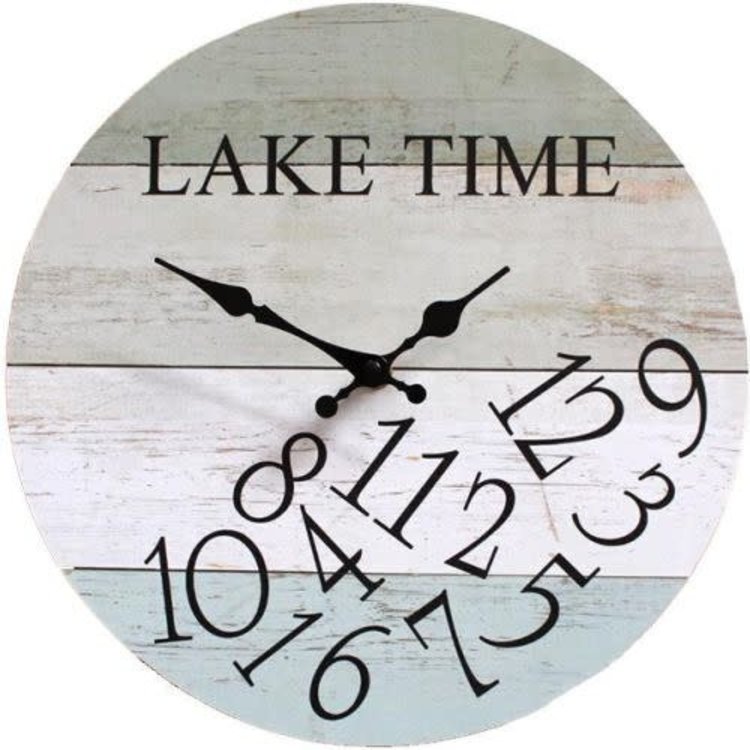 FKI On Lake Time | Wall Clock