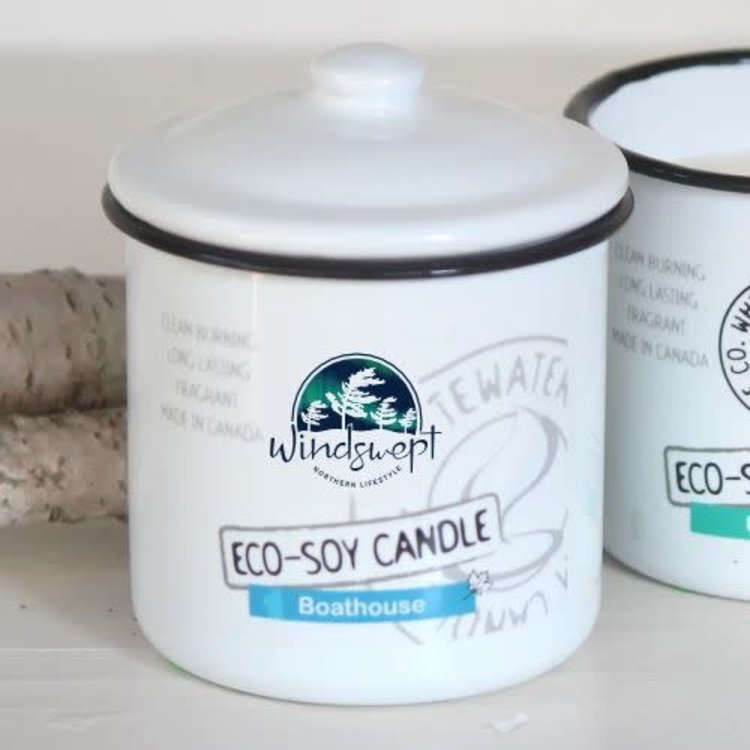Whitewater Premium Candle Co Boathouse | Enamel Candle