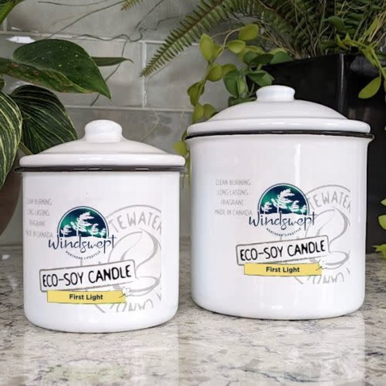 Whitewater Premium Candle Co First Light | Enamel Candle