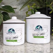 Whitewater Premium Candle Co Cedar Point | Enamel Candle