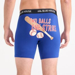 Little Blue House by Hatley Two Balls, One Strike | Boxer Briefs