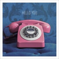Icon Hello You | Blank Greeting Card