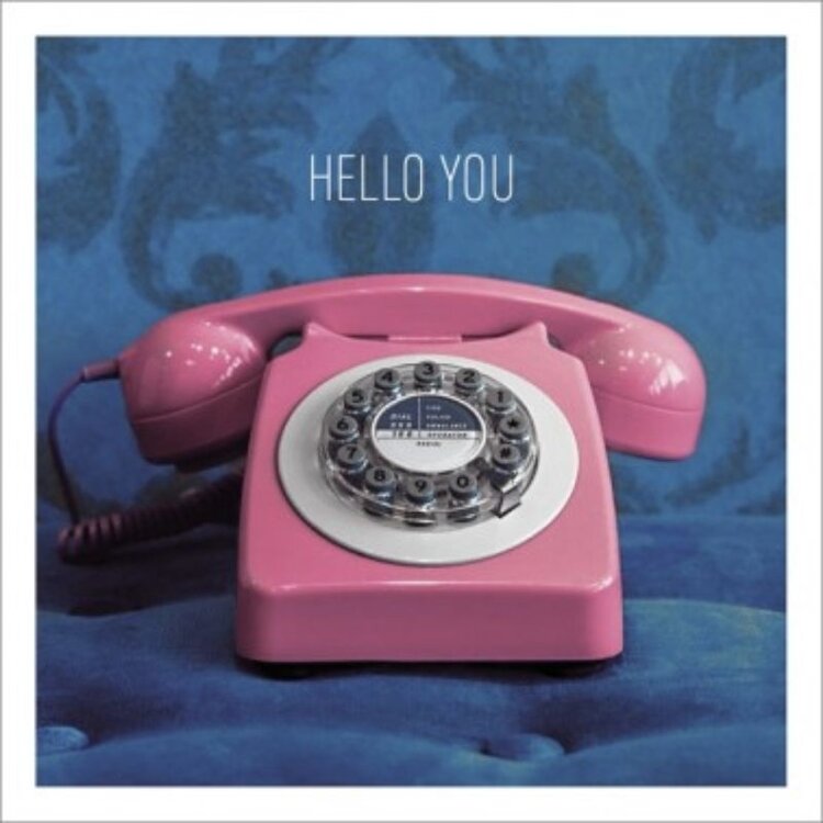 Icon Hello You | Blank Greeting Card