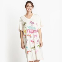 Little Blue House by Hatley Patterned Moose | Sleepshirt