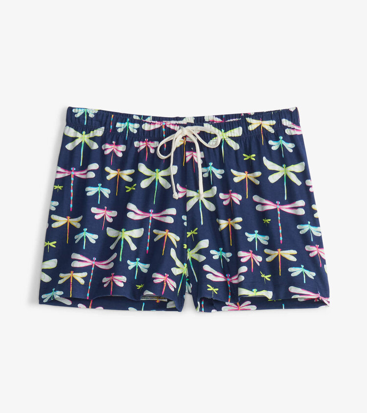 Little Blue House by Hatley Dragonflies | sleep shorts