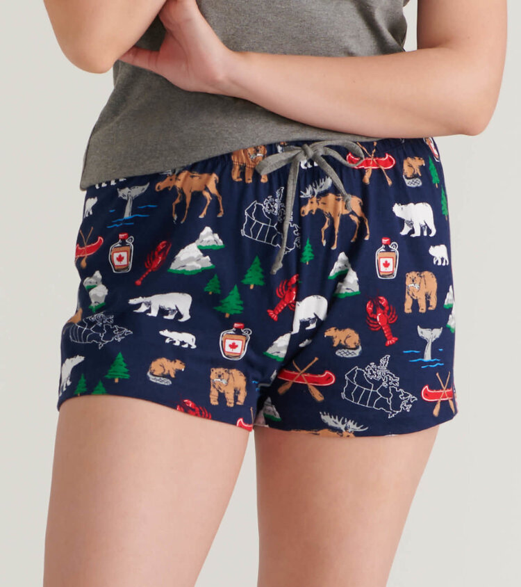 Little Blue House by Hatley True North | Sleep Shorts