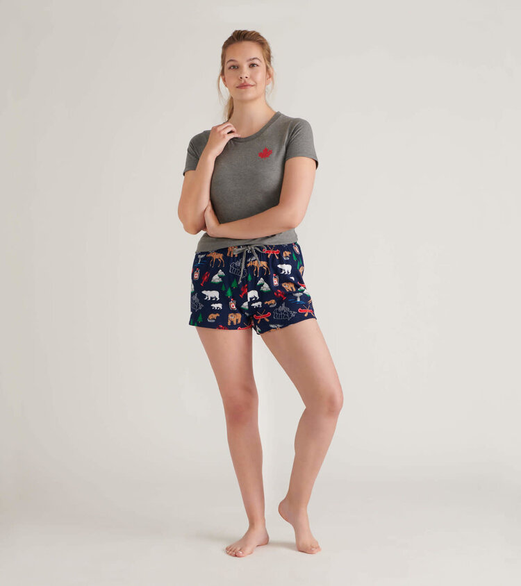 Little Blue House by Hatley True North | Sleep Shorts