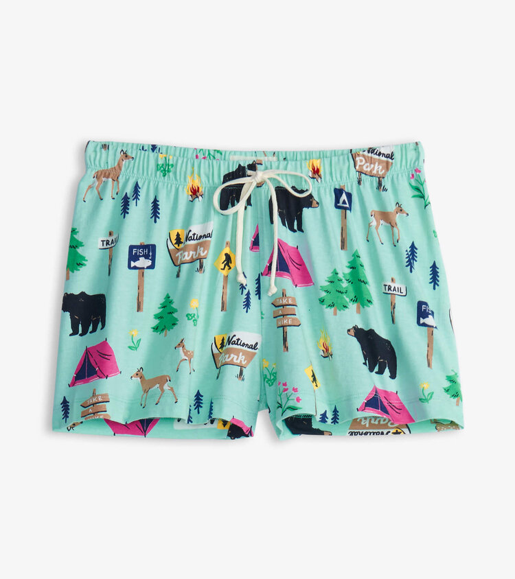 Little Blue House by Hatley Hiking Trail | Sleep Shorts