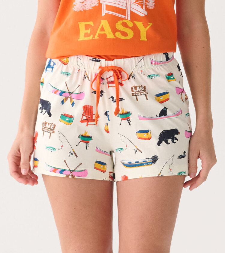 Little Blue House by Hatley On The Lake | Sleep Shorts