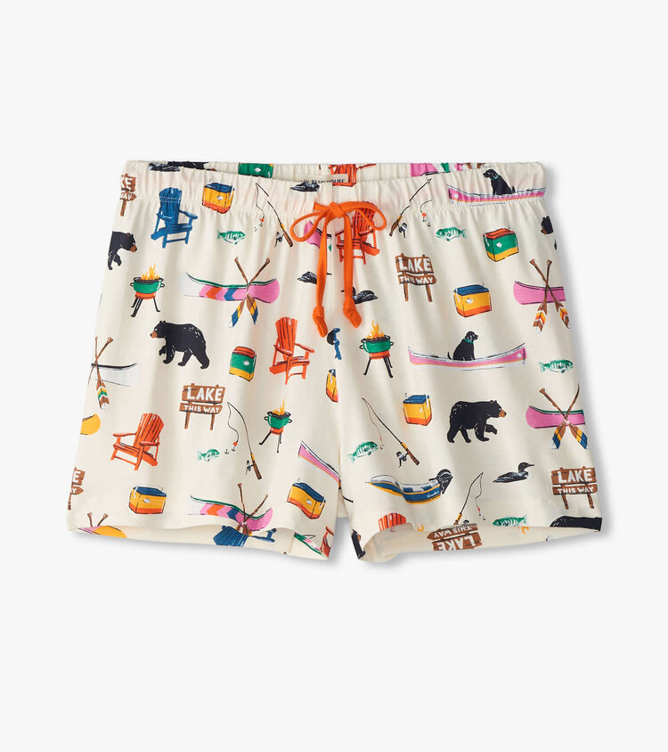 Little Blue House by Hatley On The Lake | Sleep Shorts