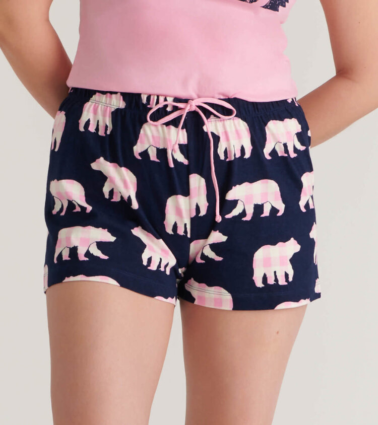 Little Blue House by Hatley Mama Bear | Women's Sleep Shorts