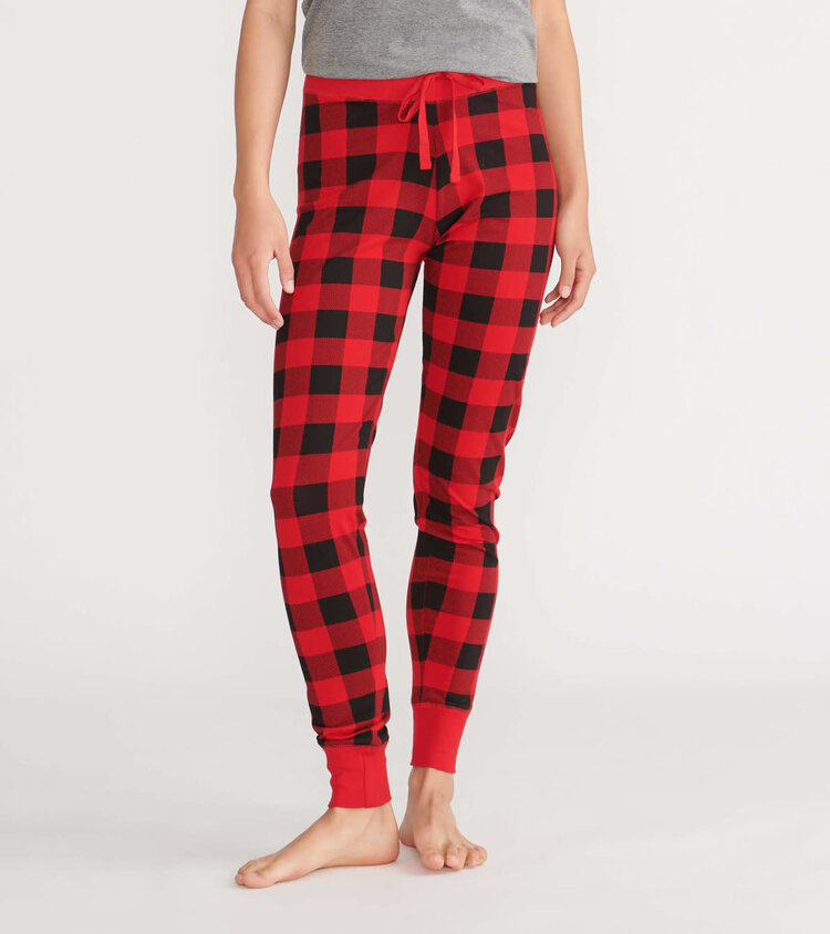Little Blue House by Hatley Buffalo Plaid | Sleep Leggings