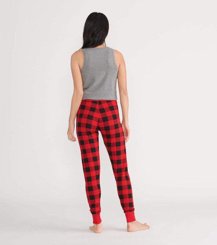 Little Blue House by Hatley Buffalo Plaid | Sleep Leggings