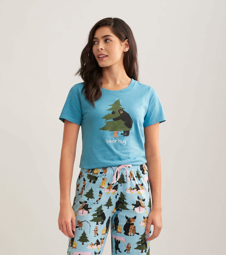 Little Blue House by Hatley Life in the Wild | Pajama Tee