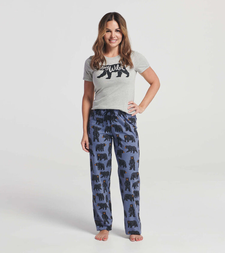 Little Blue House by Hatley Stay Wild | Pajama Tee