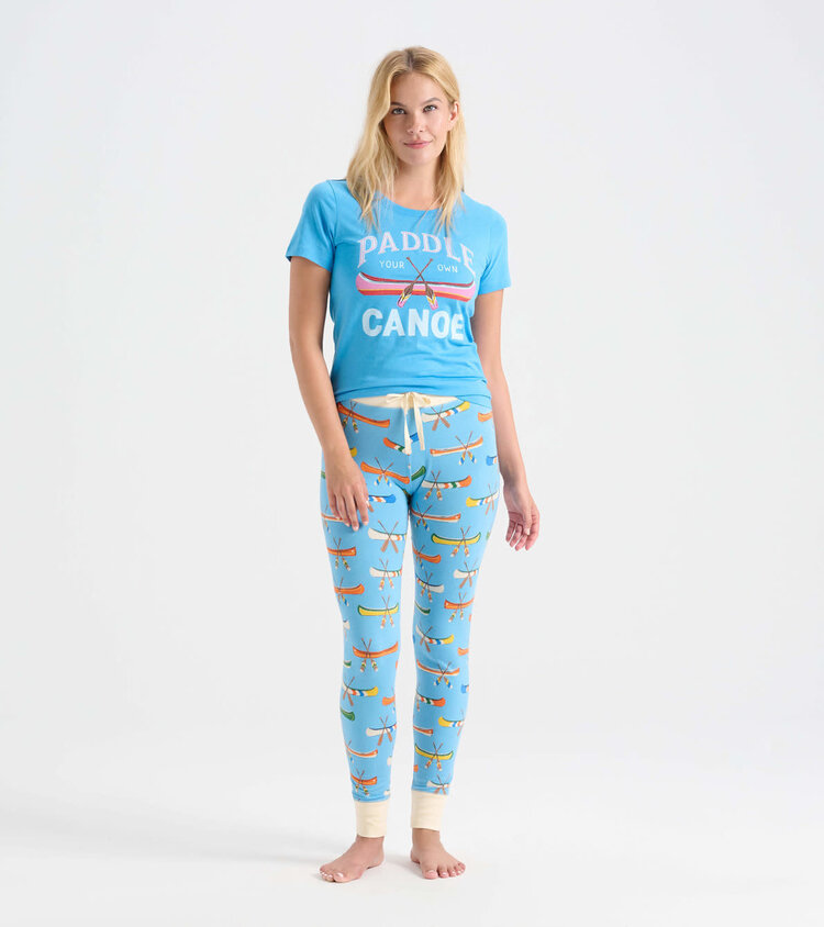 Little Blue House by Hatley Paddle Your Own Canoe | Pajama Tee